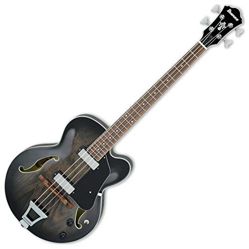 Artcore AFB200 Hollowbody Bass - Transparent Black Sunburst - Picture 2 of 2