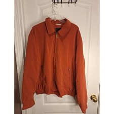 London Fog /Orange / Vintage /Lightweight Zip-Up Jacket