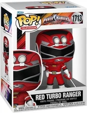 Funko Pop Power Rangers: Turbo - Red Turbo Ranger Figure w/ Protector 