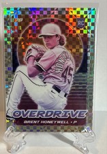2021 Panini Chronicles - Overdrive Brent Honeywell #25 Building Blocks Prizm...