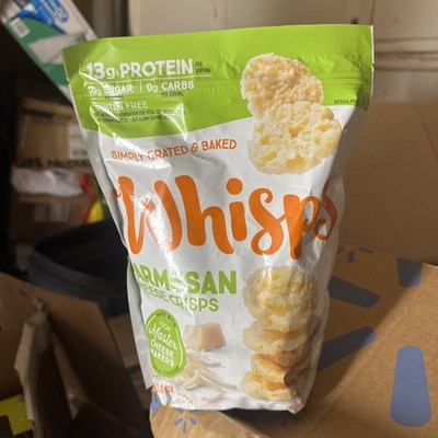 Whisps Parmesan Cheese Crisps, 10.8 oz. Gluten Free