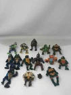 Vintage TMNT Teenager Mutant Ninja Turtles Broken Lot Of Figures
