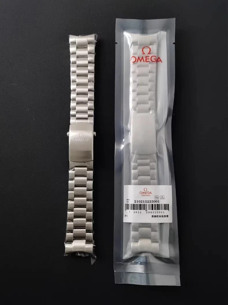 OMEGA Stainless Steel Wristwatch Bands 22 mm Band Width for sale