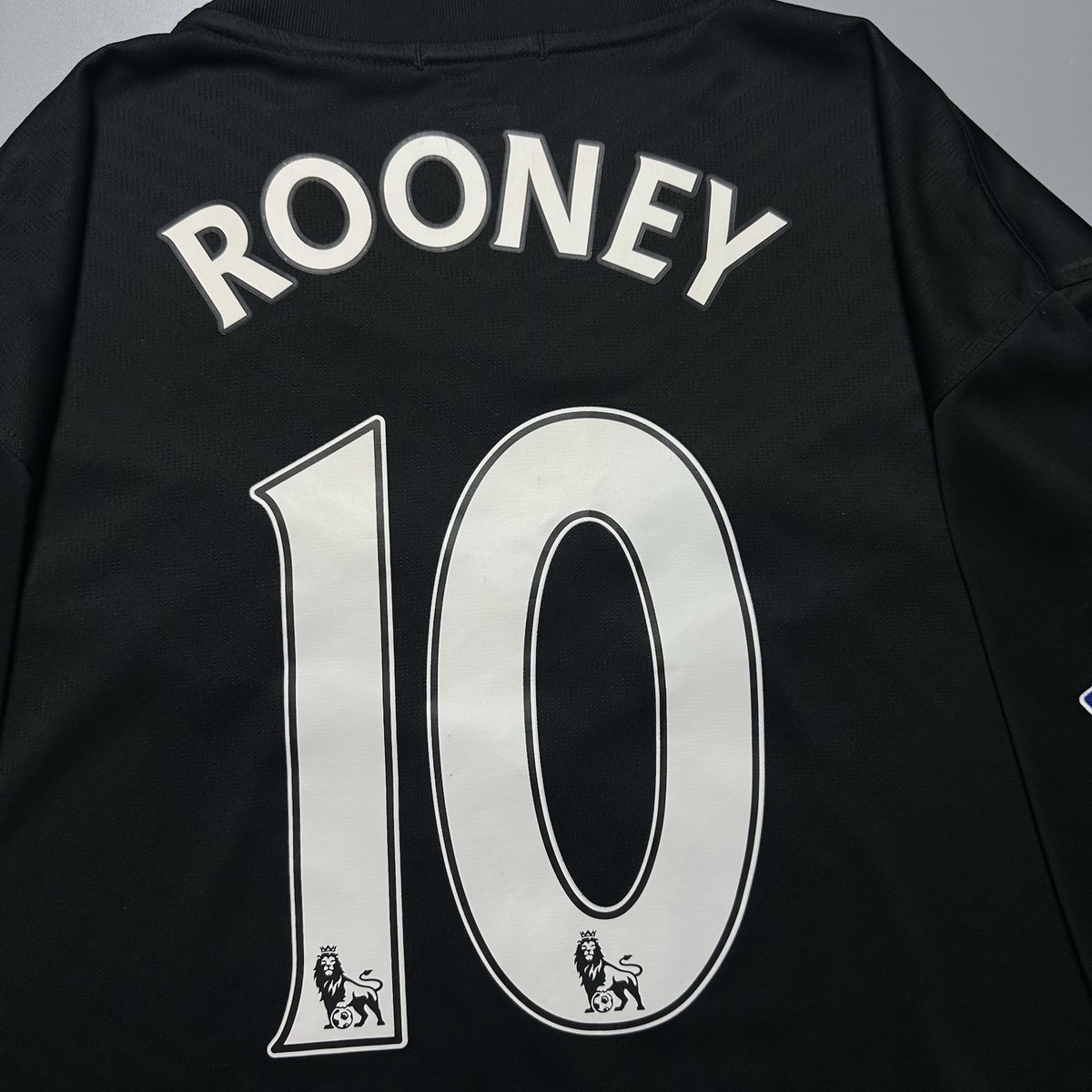 MAN UNITED NIKE 2009/2010 FOOTBALL AWAY JERSEY #10 ROONEY SIZE