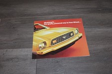 1976 Ford Mustang Ii 2 Small Sales Brochure