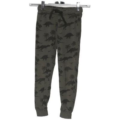 H&M Kids, Jogginghose, Größe: 122, Grün, Baumwolle/Polyester/Elasthan #HD2