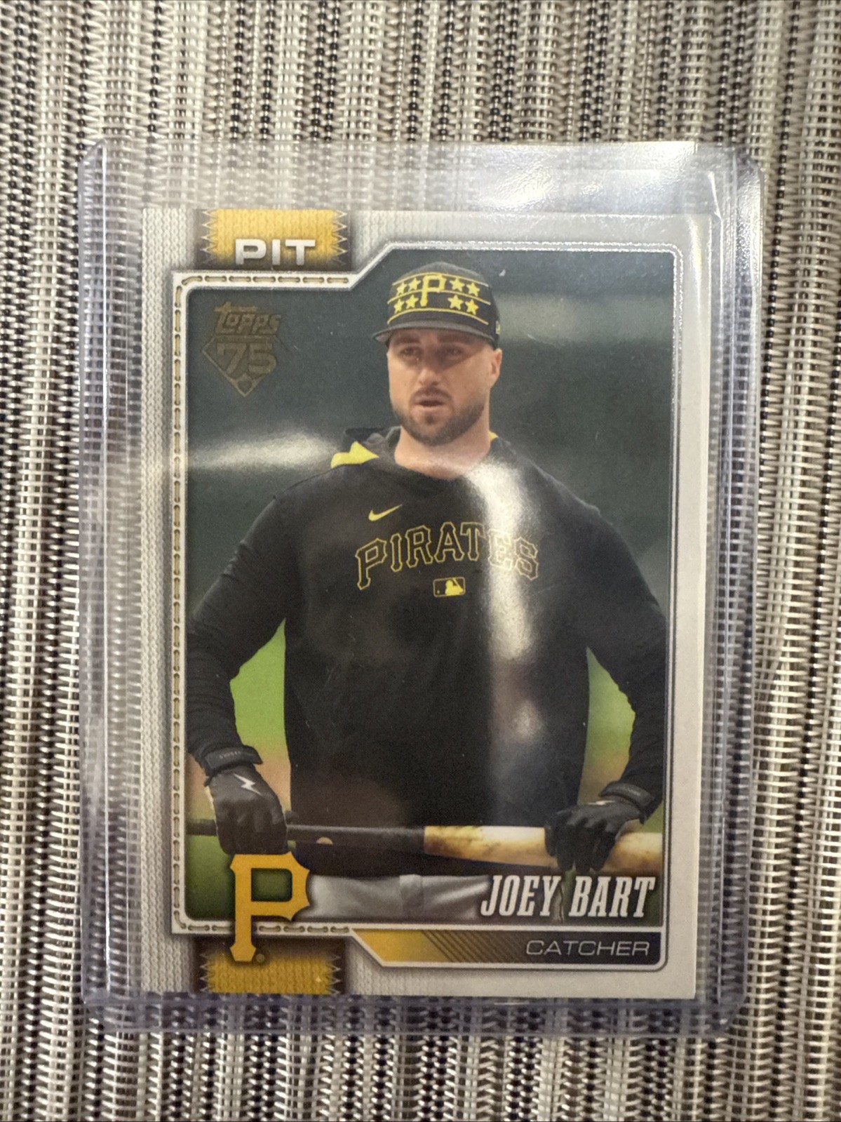 2026 Topps Series 1 Joey Bart Golden Mirror Image Variation #207 Pirates