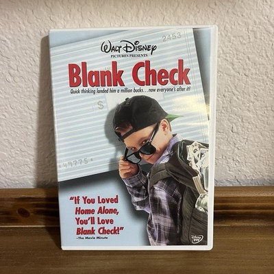 Blank Check - Walt Disney Film, Brian Bonsall (DVD, 1994) D5
