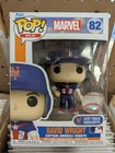 Funko Pop David Wright Captain America Tribute 82 MLB Citi Field Exclusive