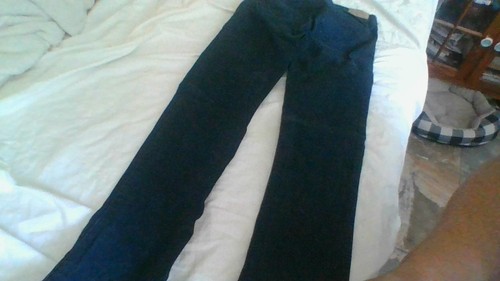 Abercrombie Kids Size 12 Girls Pants Mid Rise Bootcut Casual Navy Zip VERY NICE! - Picture 17 of 21