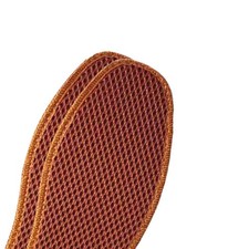 Bamboo Charcoal Deodorant Mesh Insoles Breathable Absorb Sweat Shoe Pads For Men