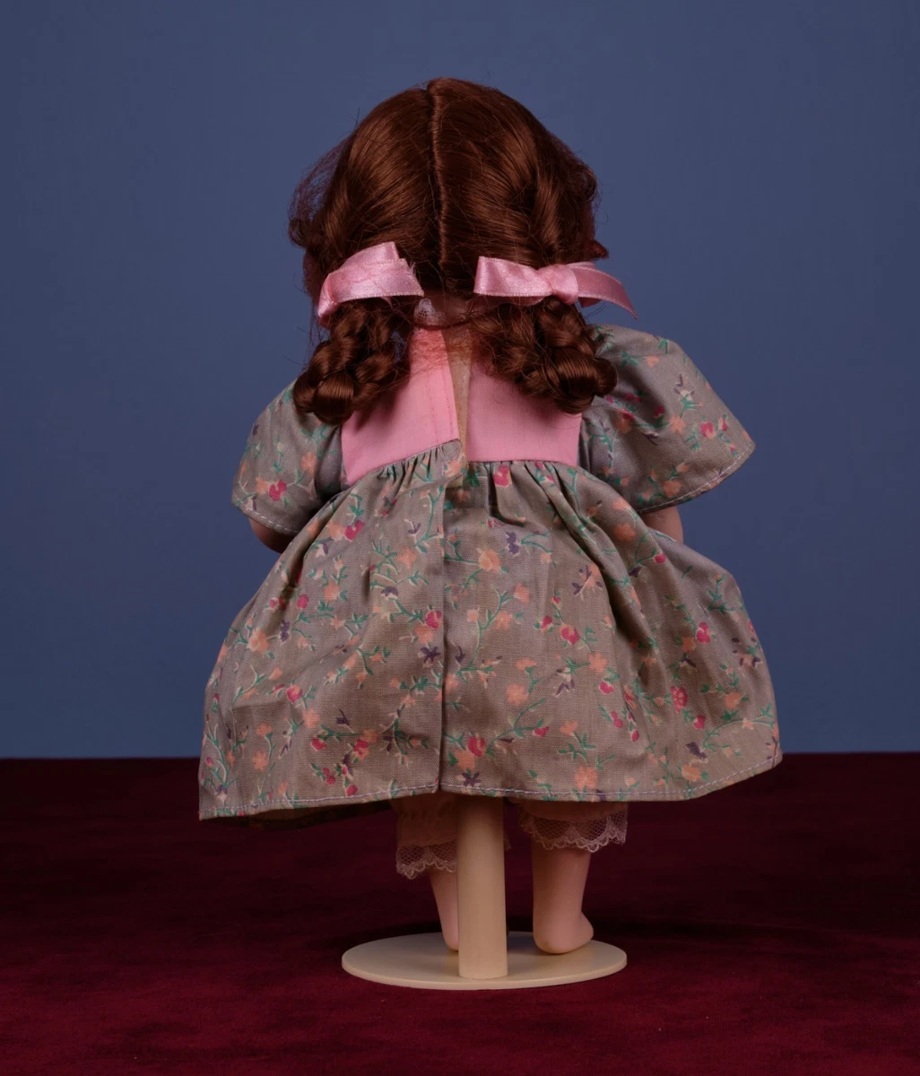 Vintage Franklin Mint Heirloom Doll Porzellan Mädchen Puppe