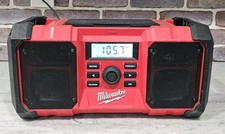 Milwaukee M18 2890-20 Jobsite Radio Cordless Corded Aux Cable Tool Only 