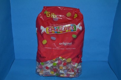 Smarties Candy Bulk Rolls Original Flavor, 5 lb Bag, Best By 03/2028