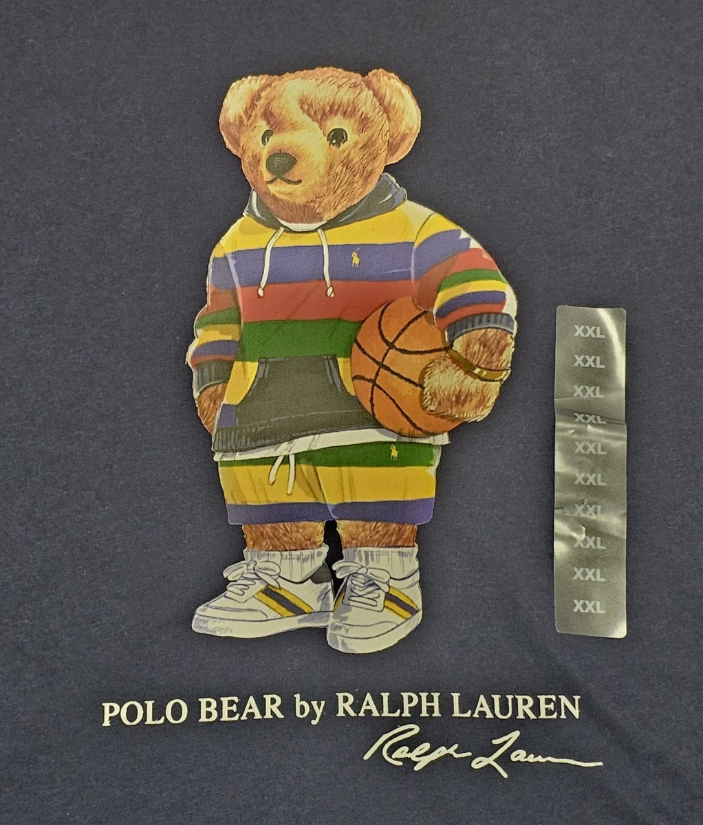 QR確認済み！新品タグ付☆Ralph Lauren Polo Bear ポロベア NWT Polo Ralph Lauren Men's Navy Blue Classic Fit Polo Bear