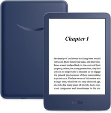 Kindle 2022 release 300 ppi high-resolution display 16GB storage with ads Denim