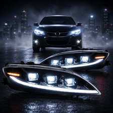 Headlights For 2003-2008 Mazda 6 Led Sequential Turn Signal Startup Animation Headlights For 2003-2008 Mazda 6 Led Sequential Turn Signal Startup Animation