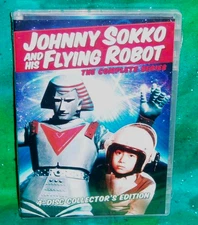 NEW RARE OOP JOHNNY SOKKO AND HIS FLYING ROBOT COMPLETE SERIES TV DVD 1967