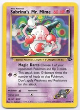 Sabrina's Mr. Mime 59/132 Gym Challenge Uncommon Pokemon Card LP on eBay
