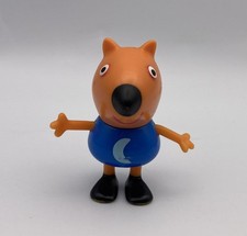 Peppa Pig Hasbro ABD Figura de Repuesto FREDDY FOX Camisa Luna Azul