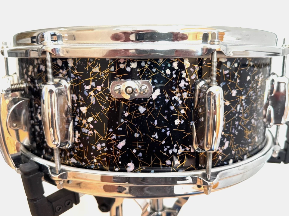 复古 1960 年 Slingerland Super Gene Krupa 小军鼓 Capri 珍珠完好!! — 第 2/4 张图片
