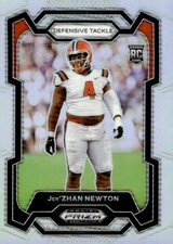 2024 Panini Prizm Draft Picks #136 Jer'Zhan Newton Silver