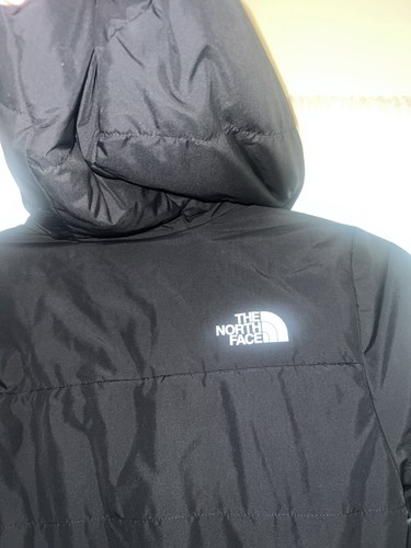 The North Face Kids Mossbud Reversible Parka Jacket Size L/12 Black New $150 - Picture 10 of 14