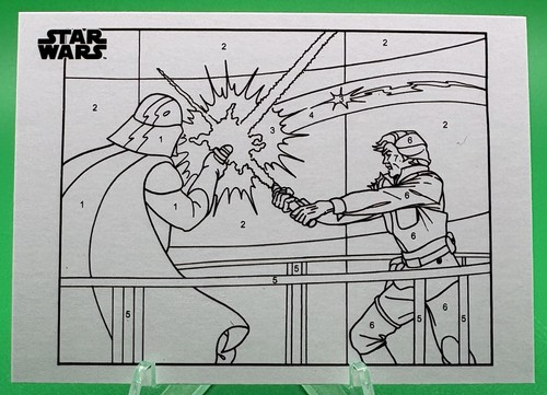 Darth Vader Vs Luke Skywalker 2025 Topps Chrome Star Wars CP-19