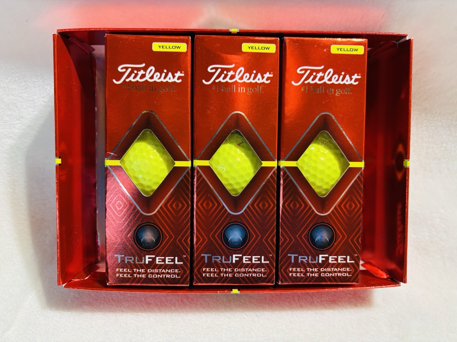 2024 Titleist TruFeel Yellow