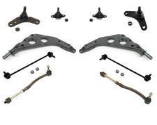 Fits 2001-2006 Mini Cooper Tie Rods Ball Joint At Knuckle Outer & Inner 10Pc