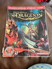 Vintage The Legend of Dragoon Prima Official Strategy Guide PS1, 2000 Used