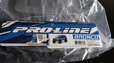 NEW PRO-LINE #3569-00 11.4" WHEELBASE 2 DOOR 1/10 FORD BRONCO R/C CLEAR BODY KIT