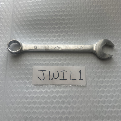 MAC Tools USA M19CW Metric 19mm Chrome Combination Wrench Vintage Mac - Picture 1 of 13