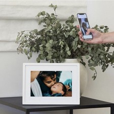 Skylight Frame WHITE 10 inch Wi-Fi Digital Picture Frame NEW FACTORY SEALED