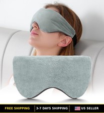 Reversible Weighted Cooling Eye Mask for Sleep, Travel  Relaxation