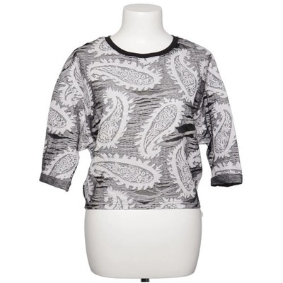 Skiny, Top, Größe: XS, ONECK SWT, Grau/Weiß/Schwarz, Paisley, Damen #6QH