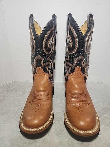Roper Herren Western Style Stiefel - passt wie US Größe 5,5 schmal - klassischer Cowboy - Bild 4 von 6