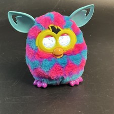 Hasbro Furby Boom Interactive Electronic Toy Triangle Pink Blue Black 2012 WORKS