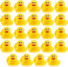 Lenwen 24 Pcs Middle Finger Rubber Ducks, 1.97 Inch Small Duck The...