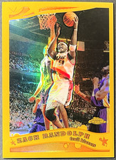 Zach Randolph 2005-06 Topps Chrome #5 Gold Refractor /99 Trail Blazers Z-Bo