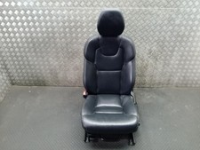 VOLVO V90 SEAT FRONT LEFT BLACK LEATHER ELECTRIC HEATED MK2 2016 - 2021