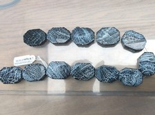 12 Pieces of Chunky  Web Agate Gemstones