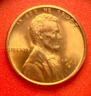 1941-S Lincoln Wheat Cent Penny GEM RED BU From an Original Bank Roll