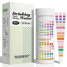 Drinking Water Test Strips 125ct 16 in 1   30...