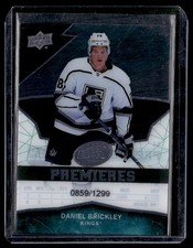 2018-19 Upper Deck Ice Daniel Brickley Rookie 0859/1299 Los Angeles Kings #64