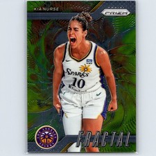 2024 Panini Prizm WNBA Kia Nurse #10 Fractal Los Angeles Sparks