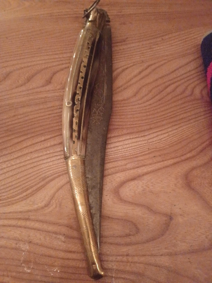 Couteau Ancien Rare Catalan - Photo 2/4