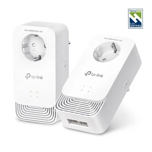 TP-Link PG2400P KIT Powerline Set Netzwerk Extender Internet aus der Steckdose
