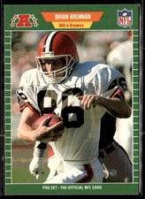 1989 Pro Set Brian Brennan #73 Cleveland Browns