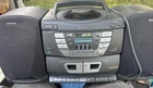 VTG Sony Boombox CFD-ZW155 Mega Bass CD Dual Cassette AM/FM Tape Deck 2 No Open